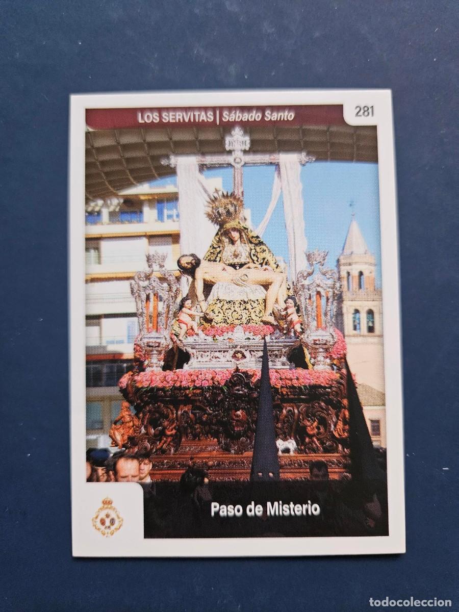 Coleccionismo cromos antiguos: N&ordm; 281 SEMANA SANTA SEVILLA 2025 25 HOLY CARDS