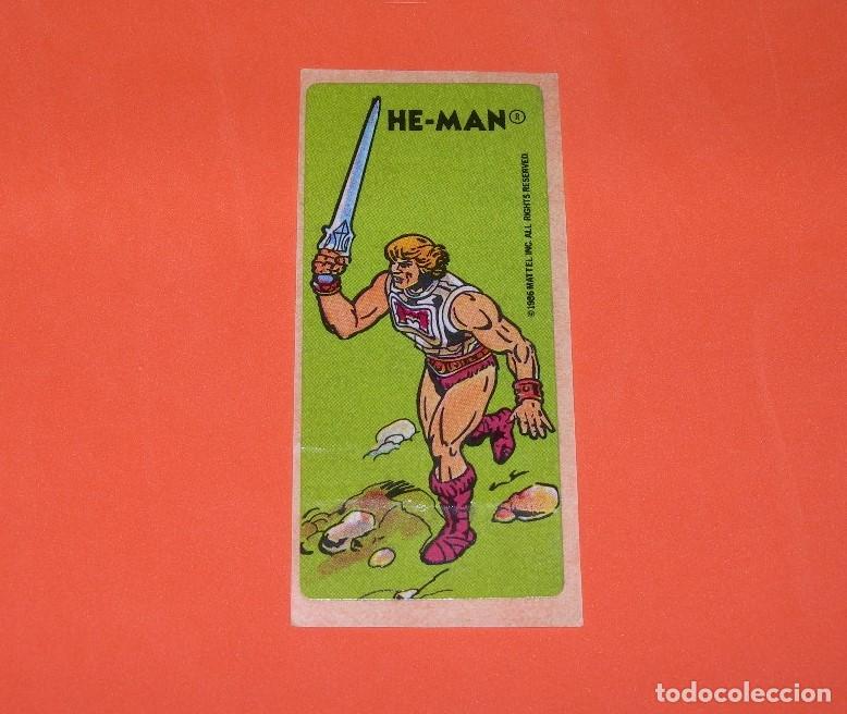 Coleccionismo cromos antiguos: CROMO / PEGATINA HEMAN / MOTU CHICLE MASTERS DEL UNIVERSO - NUNCA PEGADO - CHICLES - BUBBLE GUM -