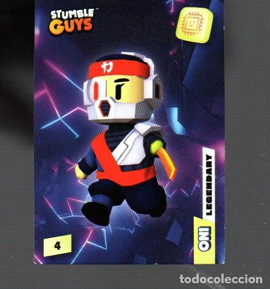 Coleccionismo cromos antiguos: CROMO DESTUMBLE GUYS ONI LEGENDARY N &ordm; 4 DEL A&Ntilde;O 2023