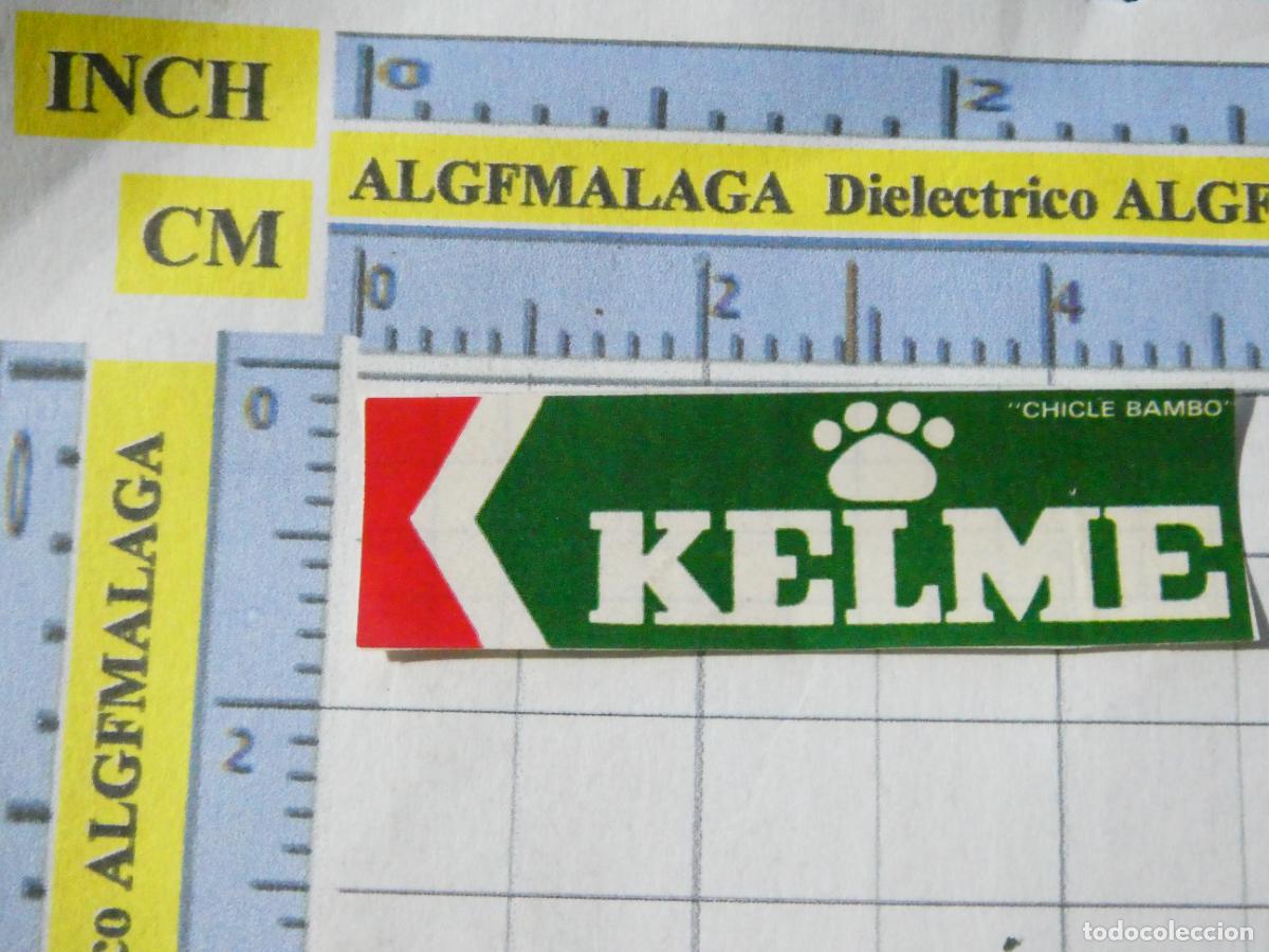 Coleccionismo cromos antiguos: CROMO CROMITO CHUCHER&Iacute;AS PASTELITOS. CHICLE BAMBO. KELME MARCAS DE ROPA