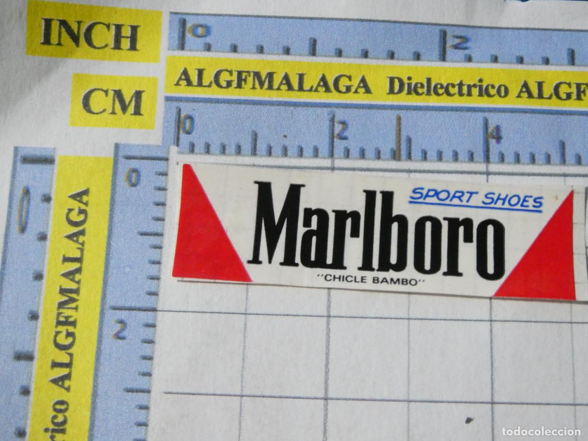 Coleccionismo cromos antiguos: CROMO CROMITO CHUCHER&Iacute;AS PASTELITOS. CHICLE BAMBO. MARLBORO SHOES MARCAS DE ROPA