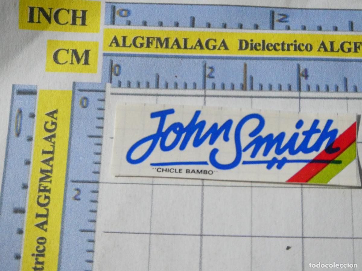 Coleccionismo cromos antiguos: CROMO CROMITO CHUCHER&Iacute;AS PASTELITOS. CHICLE BAMBO. JOHN SMITH MARCAS DE ROPA