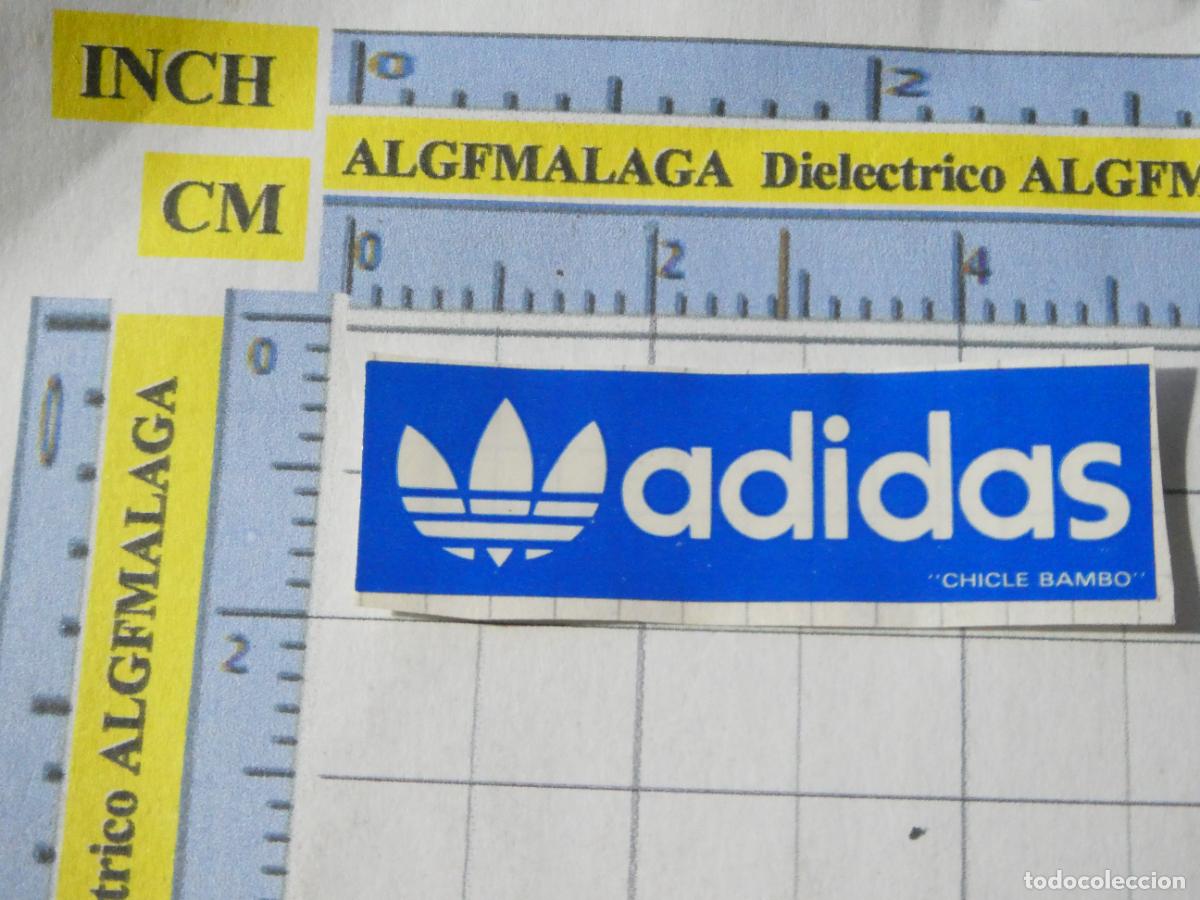 Coleccionismo cromos antiguos: CROMO CROMITO CHUCHER&Iacute;AS PASTELITOS. CHICLE BAMBO. ADIDAS MARCAS DE ROPA