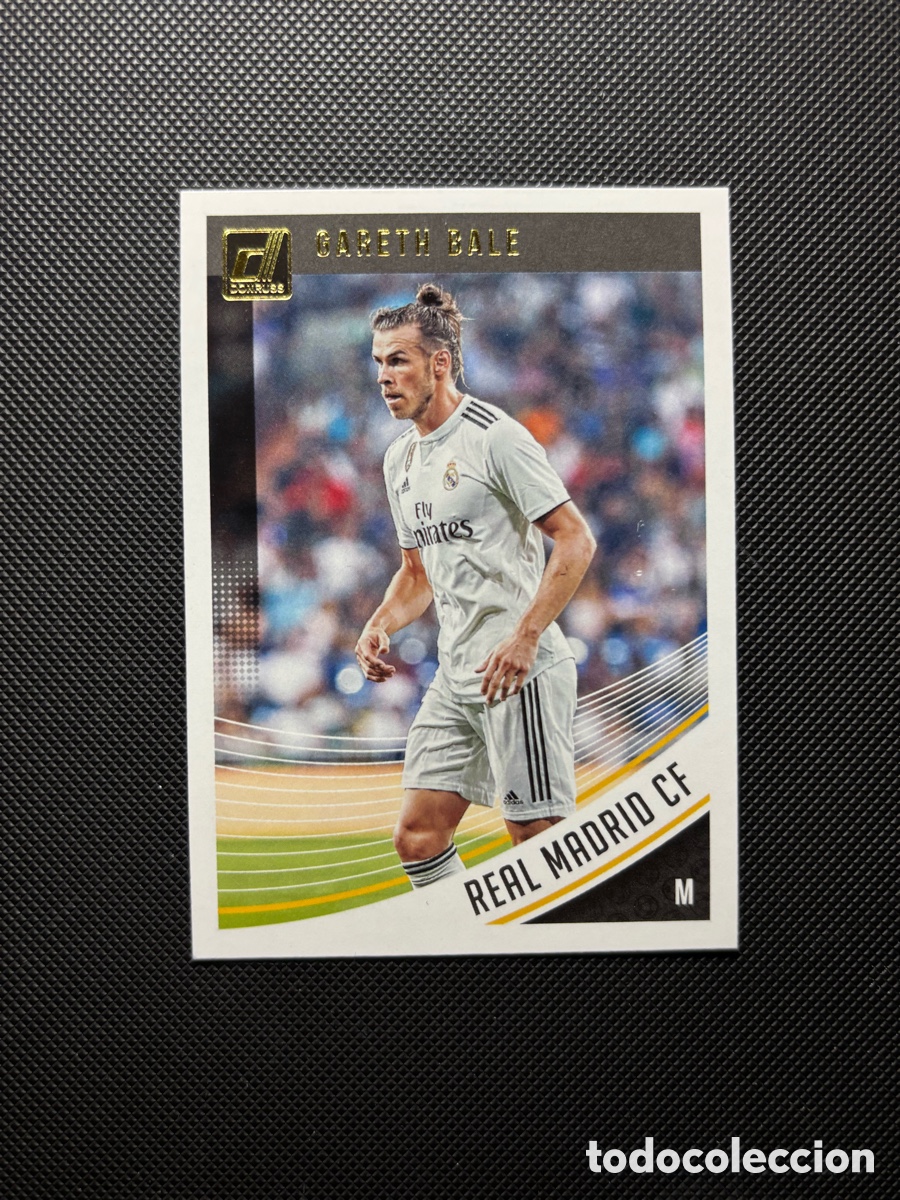 Coleccionismo cromos antiguos: GARRTH BALE PANINI DONRUSS 2019 REAL MADRID