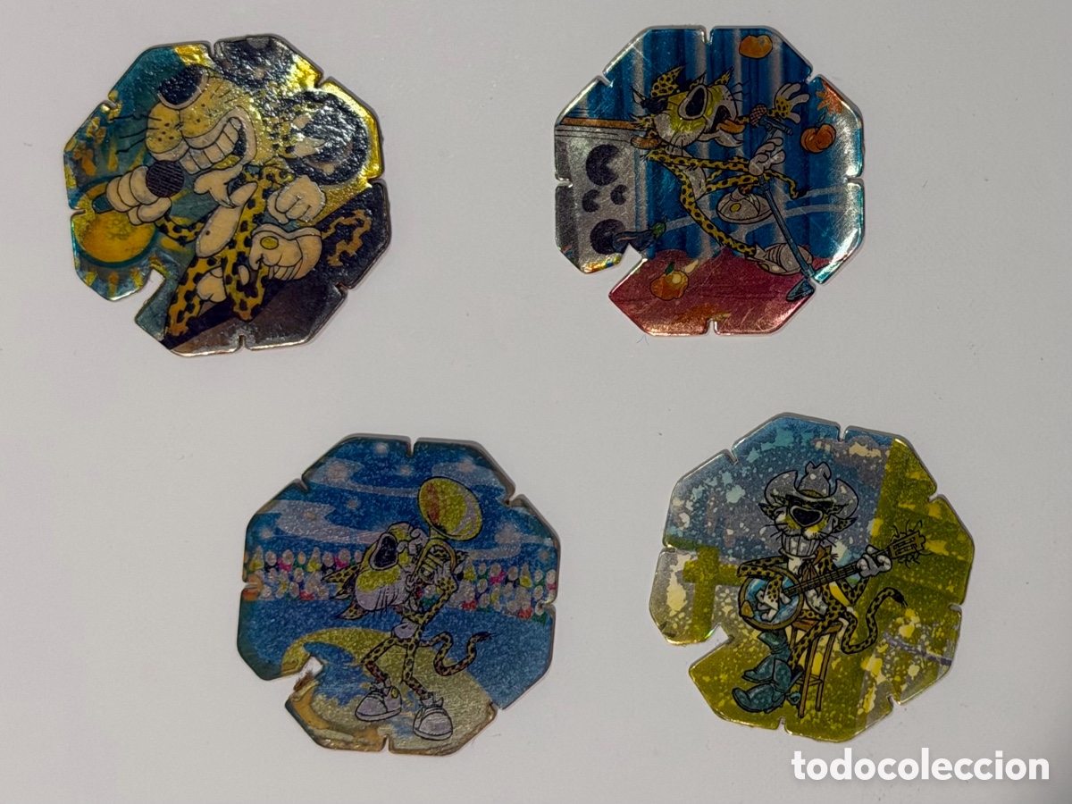 Coleccionismo cromos antiguos: LOTE TAZOS CHESTER MATUTANO