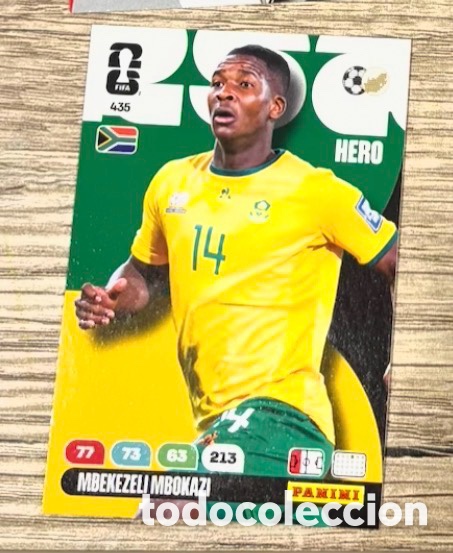 Coleccionismo cromos antiguos: 435 MBOKAZI SUD&Aacute;FRICA Carta FIFA WORLD CUP 2026 mundial ADRENALYN XL