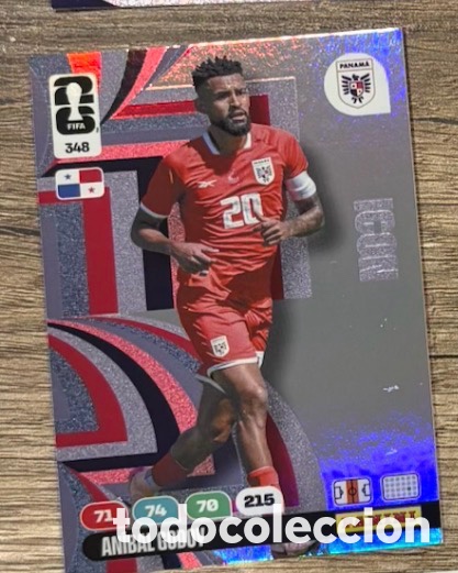 Coleccionismo cromos antiguos: 348 AN&Iacute;BAL GODOY PANAM&Aacute; ICON Carta FIFA WORLD CUP 2026 mundial ADRENALYN XL
