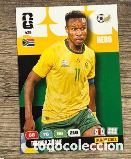 Coleccionismo cromos antiguos: 439 ZWANE SUD&Aacute;FRICA Carta FIFA WORLD CUP 2026 mundial ADRENALYN XL