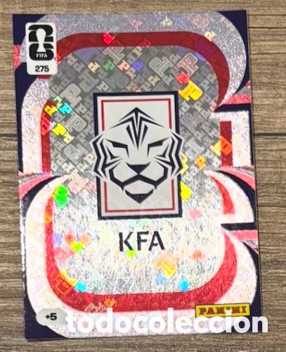 Coleccionismo cromos antiguos: 275 ESCUDO COREA DEL SUR Carta FIFA WORLD CUP 2026 mundial ADRENALYN XL