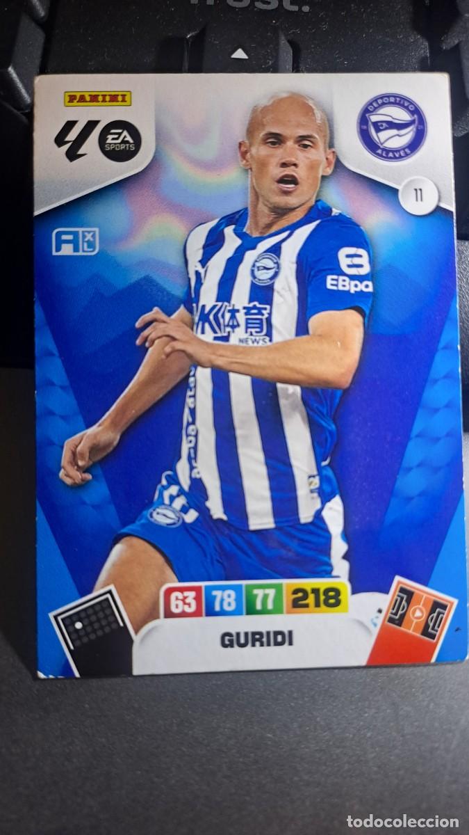 Coleccionismo cromos antiguos: ADRENALYN XL GURIDI 11 ALAVES CROMO LIGA 2025 2026 25 26 PANINI