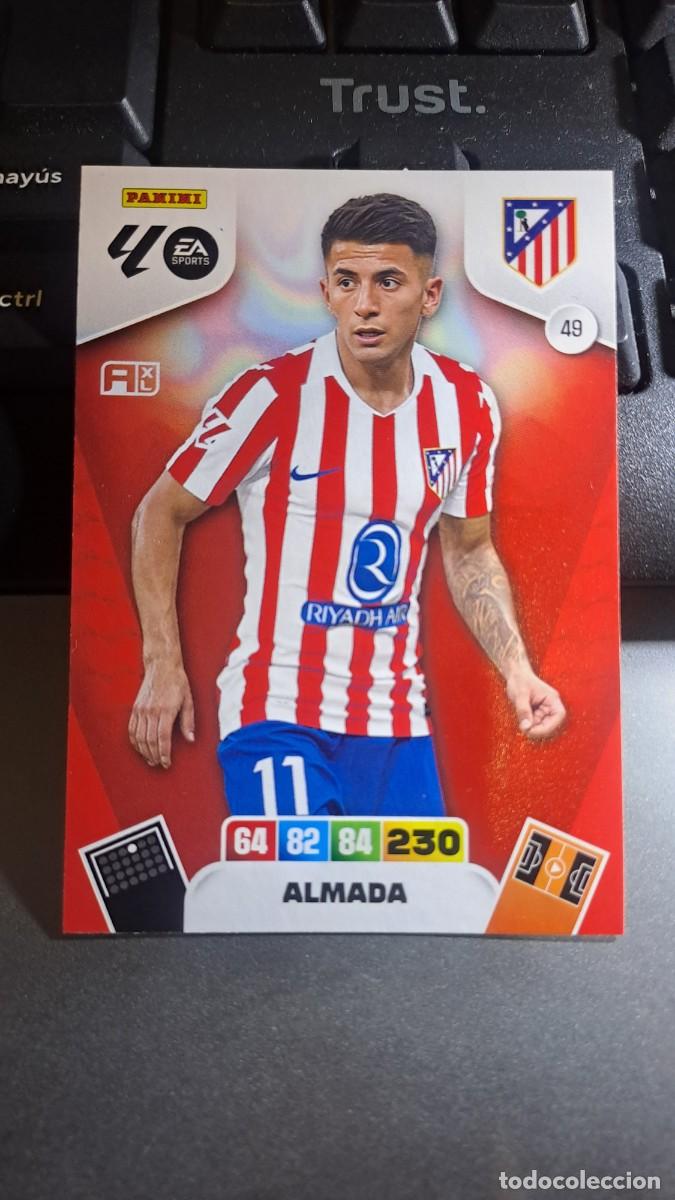 Coleccionismo cromos antiguos: ADRENALYN XL ALMADA 49 ATLETICO DE MADRID CROMO LIGA 2025 2026 25 26 PANINI