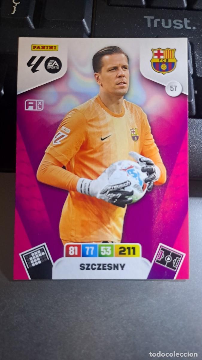 Coleccionismo cromos antiguos: ADRENALYN XL SZCZESNY 57 BARCELONA CROMO LIGA 2025 2026 25 26 PANINI