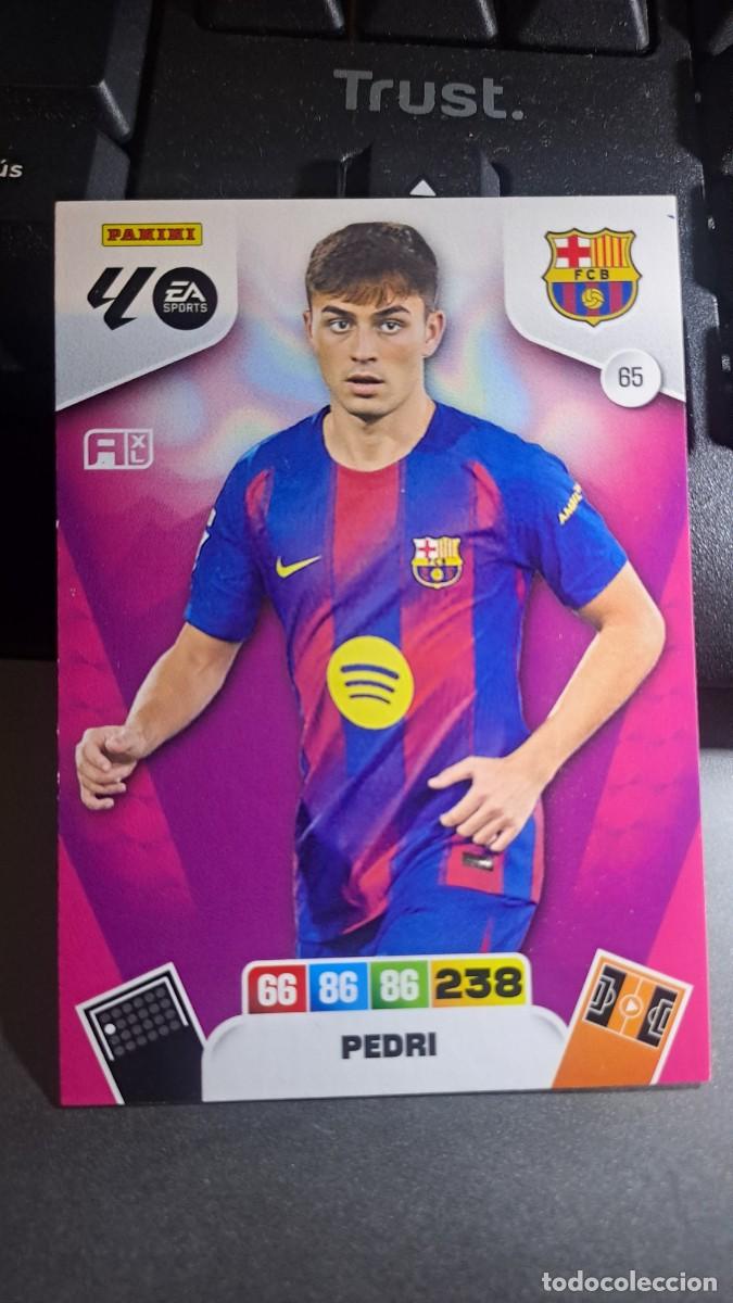 Coleccionismo cromos antiguos: ADRENALYN XL PEDRI 65 BARCELONA CROMO LIGA 2025 2026 25 26 PANINI