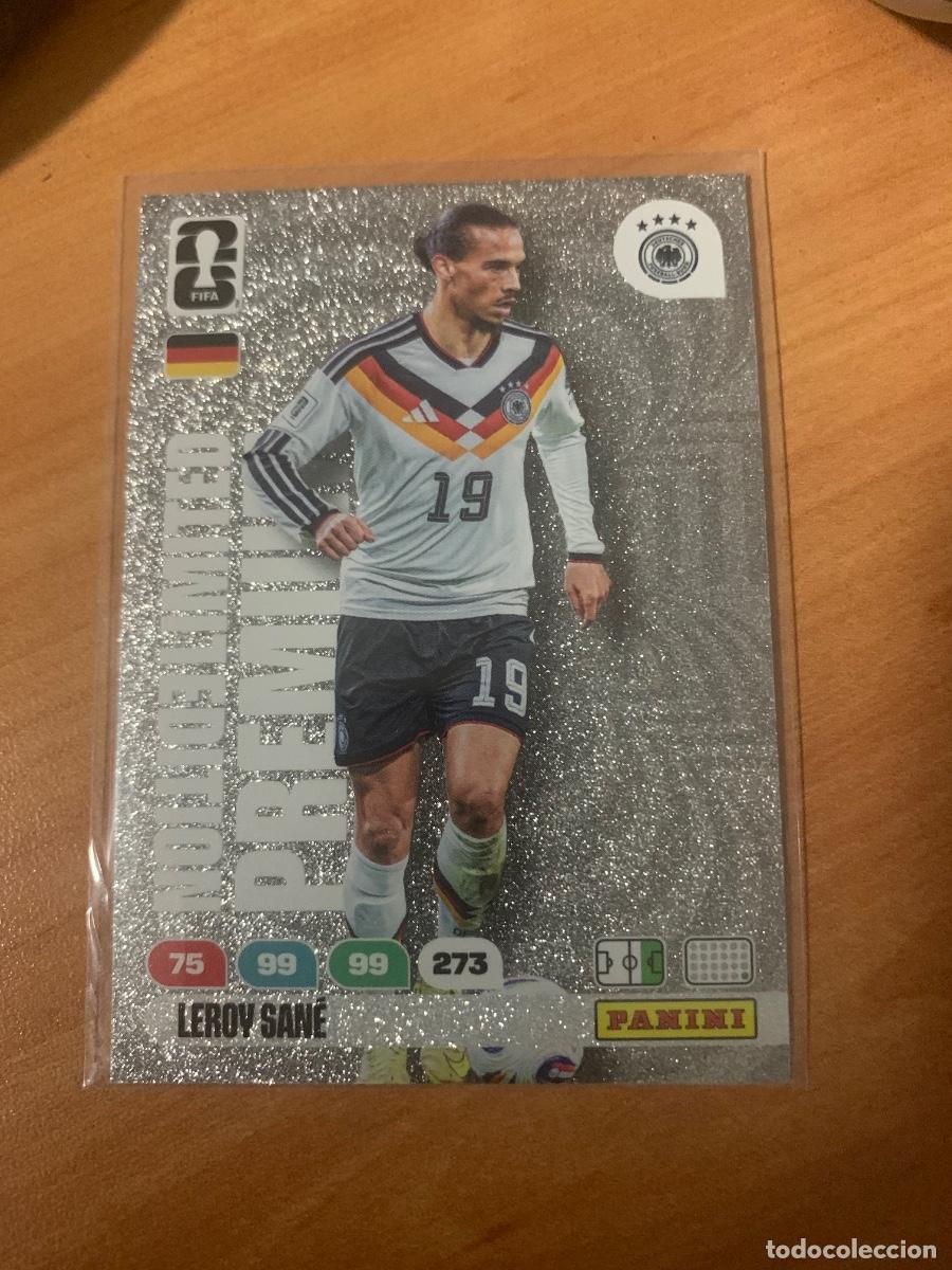 Coleccionismo cromos antiguos: LEROY SAN&Eacute; EDICI&Oacute;N LIMITADA PREMIUM ADRENALYN XL MUNDIAL 2026