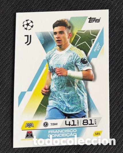 Coleccionismo cromos antiguos: 121 CONCEICAO JUVENTUS Colecci&oacute;n match attax TOPPS 2025 2026
