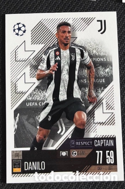 Coleccionismo cromos antiguos: 318 DANILO JUVENTUS Colecci&oacute;n match attax TOPPS 2024 2025