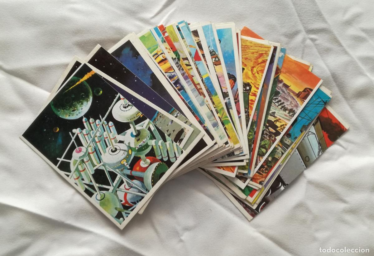 Coleccionismo cromos antiguos: Lote de 47 cromos del album Tecnica y Accion, ESTE - Nunca pegados; todos diferentes