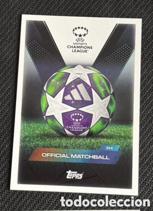Coleccionismo cromos antiguos: CHAMPIONS LEAGUE MATCH ATTAX TOPPS CHAMPIONS WOMAN