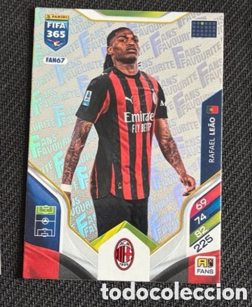 Coleccionismo cromos antiguos: LEAO MILAN FIFA 365 Fans Favourite 2026
