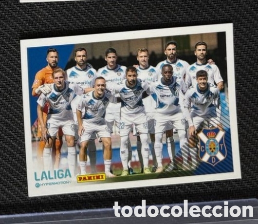 Coleccionismo cromos antiguos: ALINEACION ONCE INICIAL STICKER CROMO CD TENERIFE 2024 2025