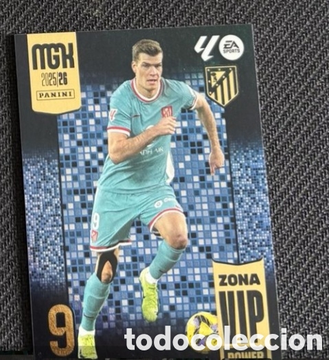 Coleccionismo cromos antiguos: SORLOTH ATLETICO MADRID ZONA VIP POWER MGK MEGACRACKS 25 26