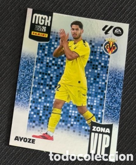 Coleccionismo cromos antiguos: AYOZE PEREZ VILLARREAL ZONA VIP MGK MEGACRACKS 25 26