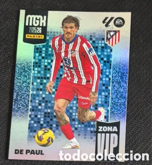 Coleccionismo cromos antiguos: DE PAUL ATLETIXL MADRID ZONA VIP MGK MEGACRACKS 25 26