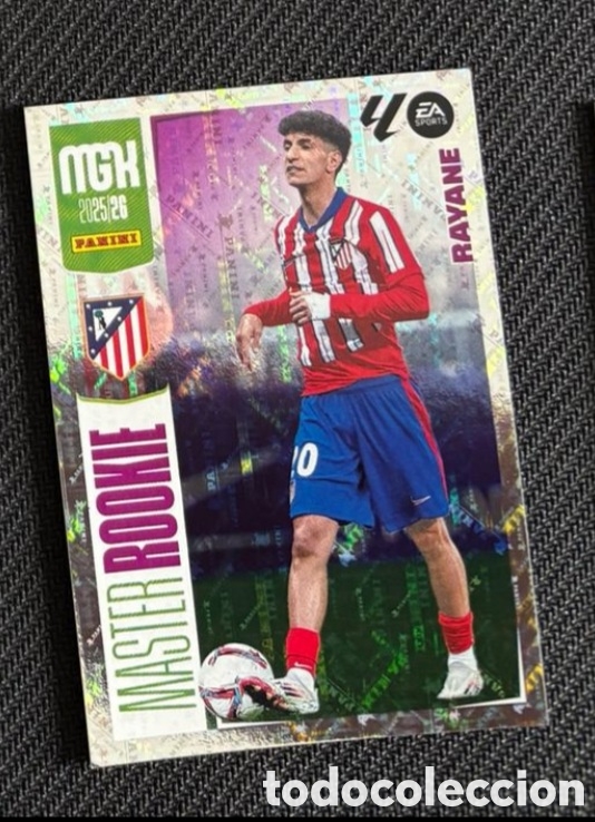 Coleccionismo cromos antiguos: RAYANE ATLETICO MADRID M&Aacute;STER ROOKIE MGK MEGACRACK PANINI 2025 2026