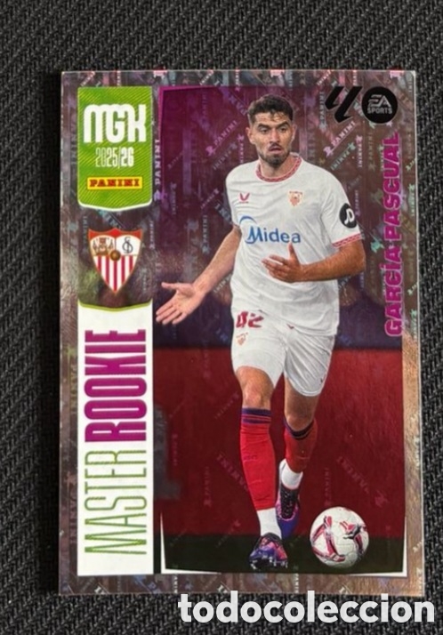 Coleccionismo cromos antiguos: GARCIA PASCUAL SEVILLA M&Aacute;STER ROOKIE MGK MEGACRACK PANINI 2025 2026