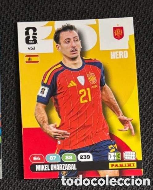 Coleccionismo cromos antiguos: 453 OYARZABAL ESPA&Ntilde;A FIFA WORLD CUP MUNDIAL 2026