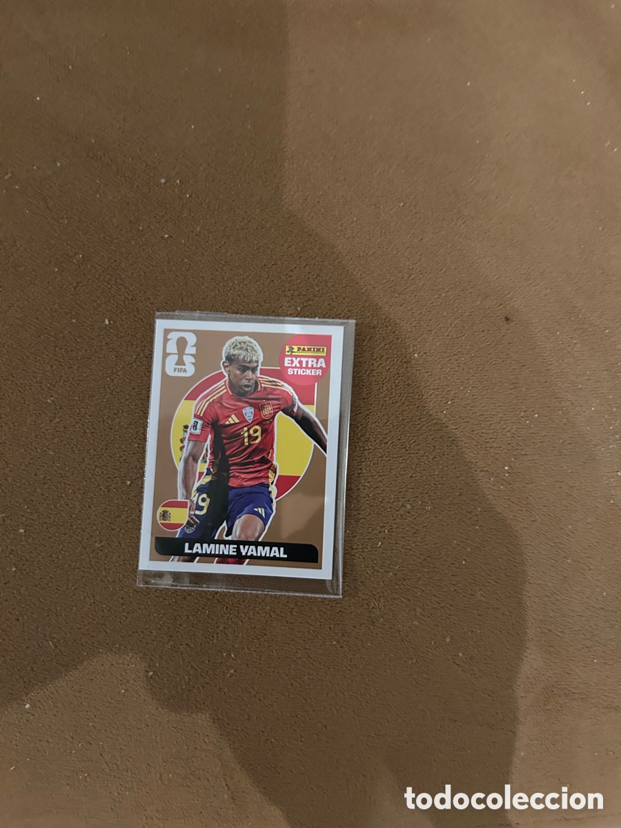 Coleccionismo cromos antiguos: Novo Lamine Yamal Gold - Extra Sticker - Panini Copa 2026