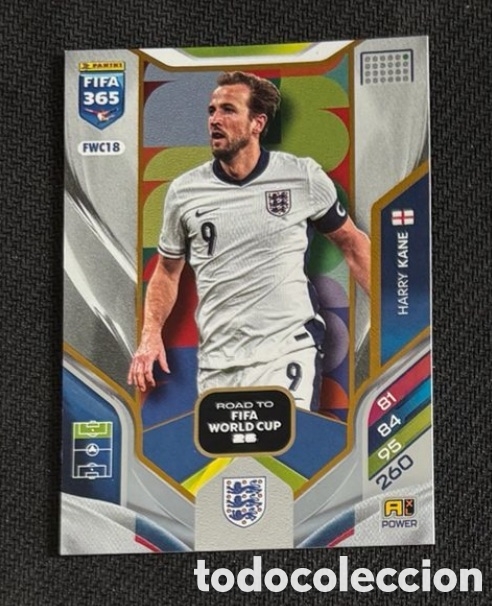 Coleccionismo cromos antiguos: HARRY KANE INGLATERRA FIFA WORLD CUP FIFA 365 2026