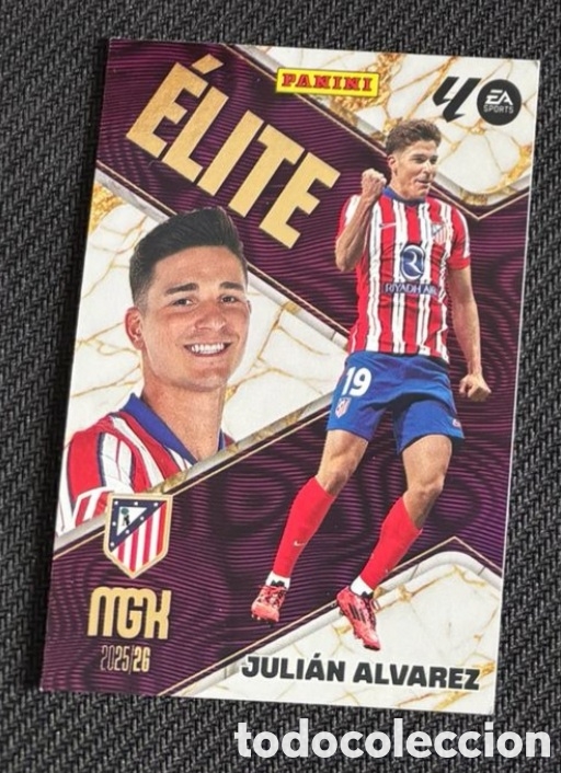 Coleccionismo cromos antiguos: JULIAN ALVAREZ ELITE ATLETICO MADRID MGK MEGACRACKS 25 26