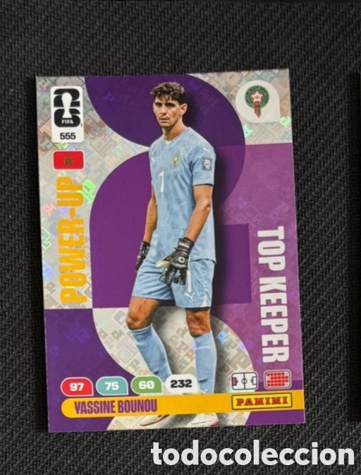 Coleccionismo cromos antiguos: 555 BOUNOU MARRUECOS POWER-UP FIFA WORLD CUP 2026