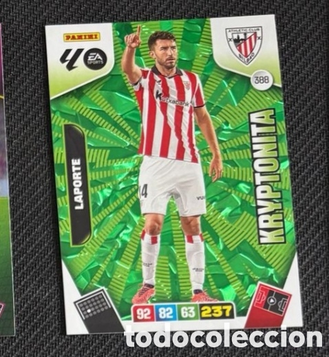 Coleccionismo cromos antiguos: KRYPTONITA LAPORTE ATHLETIC CLUB ADRENALYN XL 2025 2026