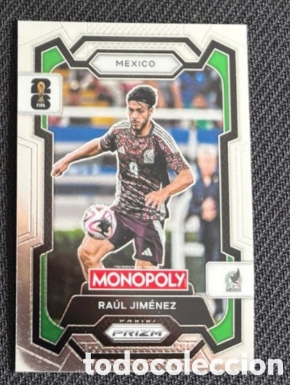 Coleccionismo cromos antiguos: RAUL JIMENEZ MEXICO Monopoly PRIZM FIFA WORLD CUP 2026