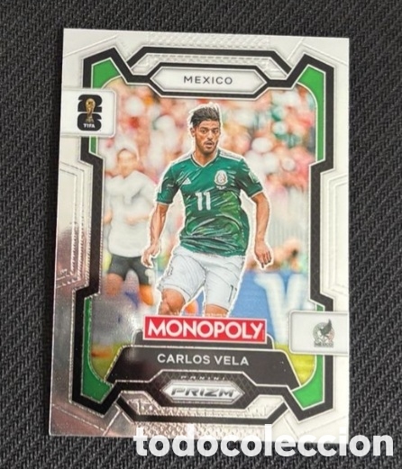 Coleccionismo cromos antiguos: CARLOS VELA MEXICO Monopoly PRIZM FIFA WORLD CUP 2026