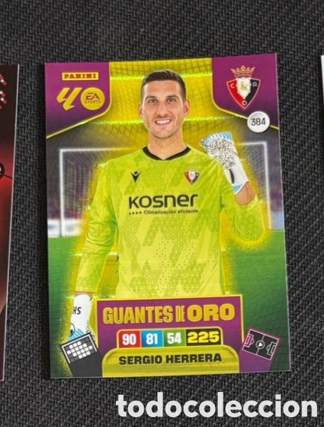 Coleccionismo cromos antiguos: 384 SERGIO HERRERA OSASUNA ADRENALYN XL 2025 2026