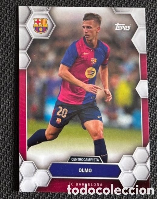Coleccionismo cromos antiguos: DANI OLMO Topps FC Barcelona Fan Set 2024-25