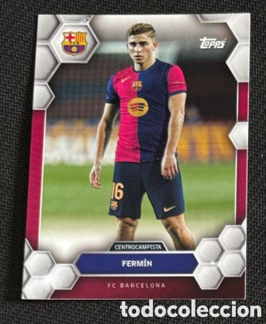 Coleccionismo cromos antiguos: FERMIN Topps FC Barcelona Fan Set 2024-25