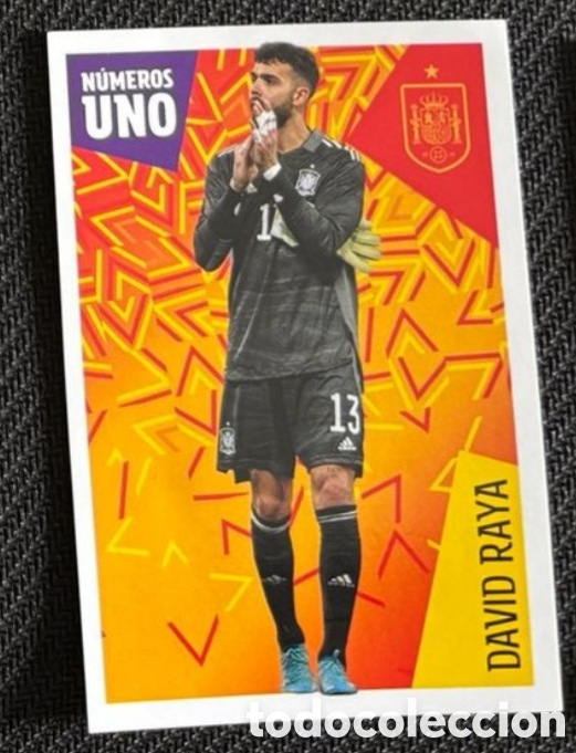 Coleccionismo cromos antiguos: DAVID RAYA STICKER SELECCI&Oacute;N ESPA&Ntilde;OLA ESPA&Ntilde;A