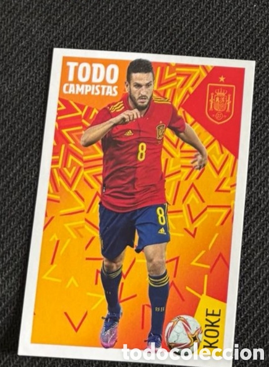 Coleccionismo cromos antiguos: KOKE STICKER SELECCI&Oacute;N ESPA&Ntilde;OLA ESPA&Ntilde;A