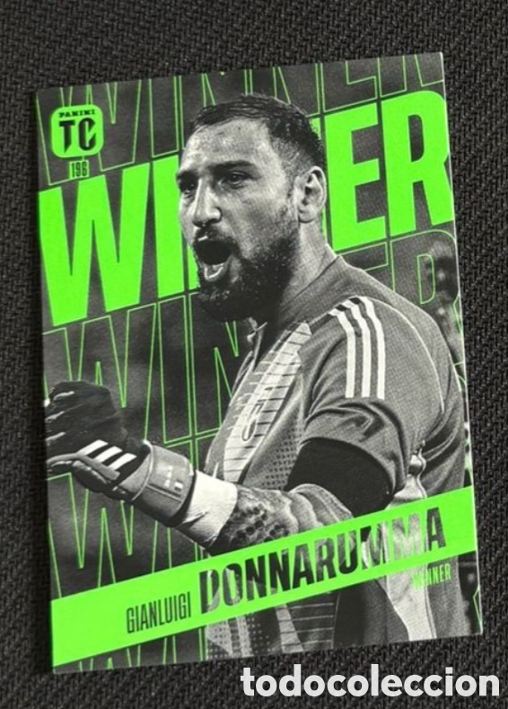 Coleccionismo cromos antiguos: DONNARUMMA ITALIA Panini Top Class 2025 Winner
