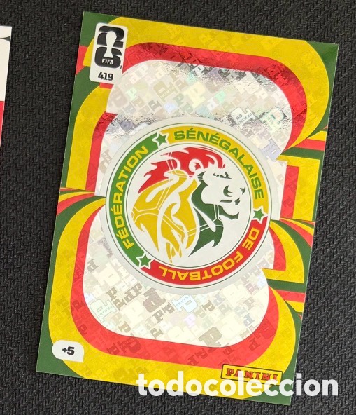 Coleccionismo cromos antiguos: 419 ESCUDO SENEGAL FIFA WORLD CUP MUNDIAL 2026