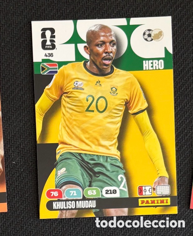 Coleccionismo cromos antiguos: 436 MUDAU SUD&Aacute;FRICA FIFA WORLD CUP MUNDIAL 2026