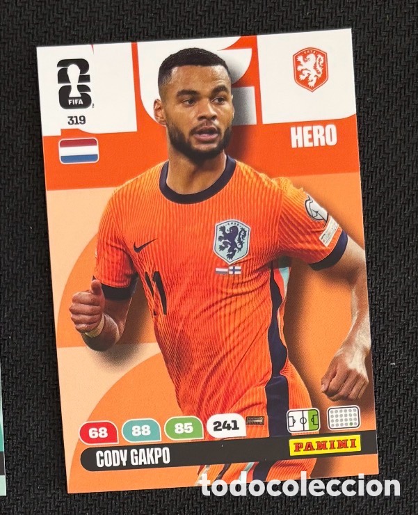 Coleccionismo cromos antiguos: 319 GAKPO HOLANDA FIFA WORLD CUP MUNDIAL 2026
