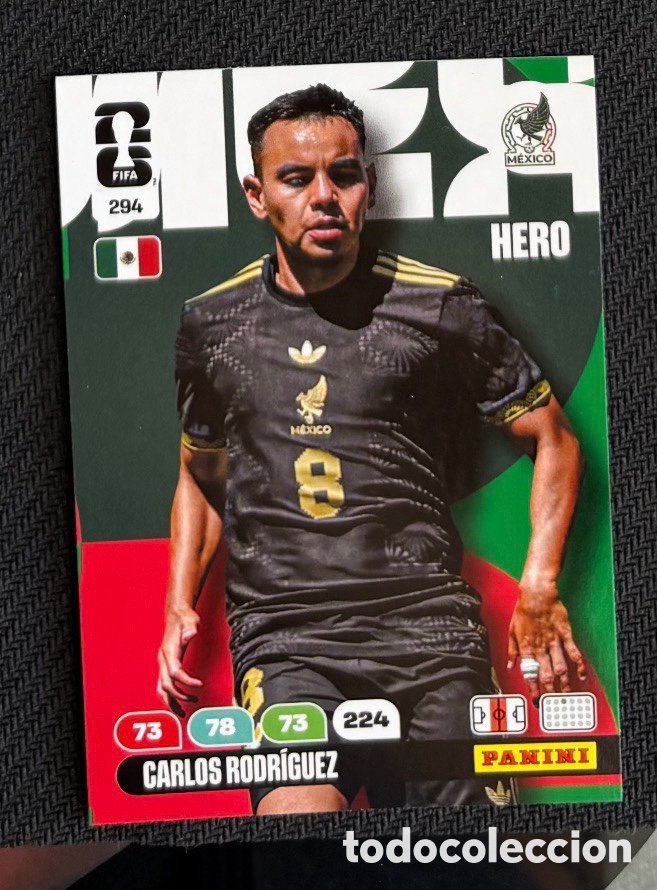 Coleccionismo cromos antiguos: 294 CARLOS RODR&Iacute;GUEZ M&Eacute;XICO FIFA WORLD CUP MUNDIAL 2026