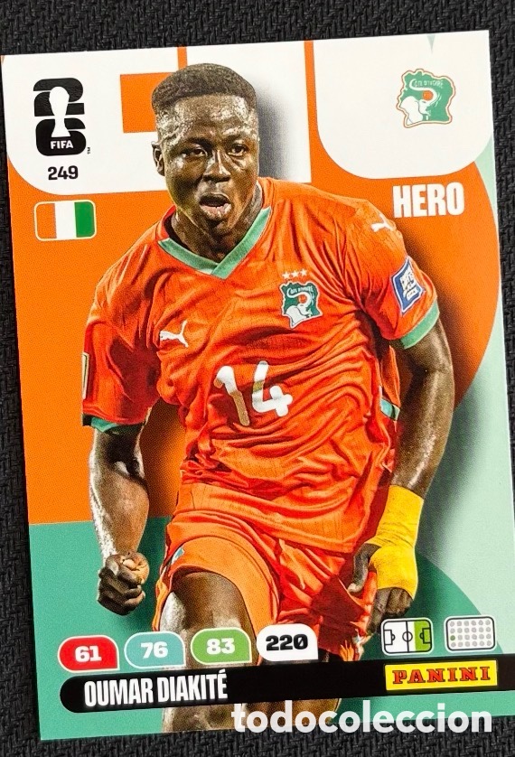 Coleccionismo cromos antiguos: 249 DIAKITE COSTA DE MARFIL FIFA WORLD CUP MUNDIAL 2026