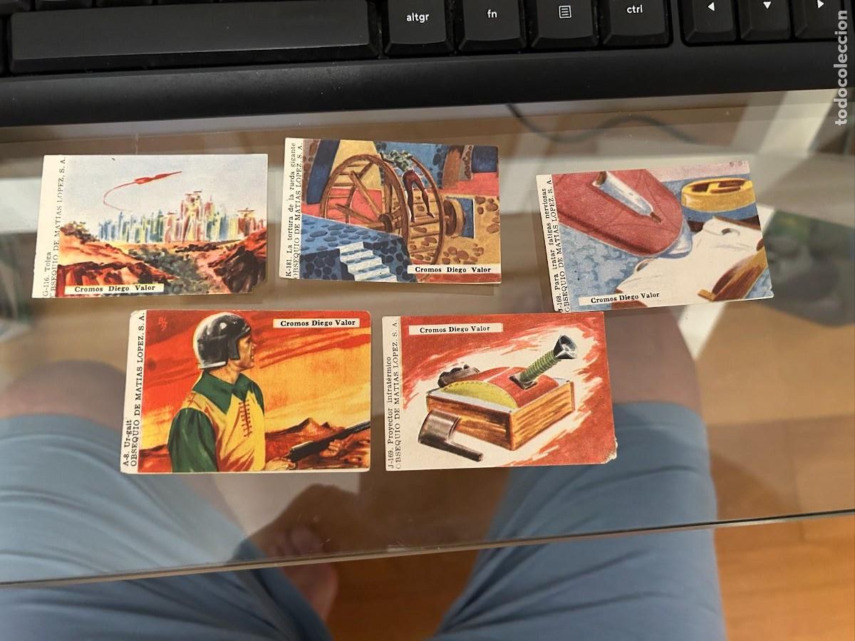 Coleccionismo cromos antiguos: diego valor cromos n&ordm; 8-116-168-169-181 se puede llegar a vender sueltos no pegados