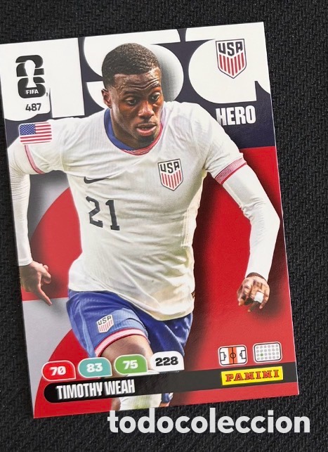 Coleccionismo cromos antiguos: 487 WEAH EEUU FIFA WORLD CUP MUNDIAL 2026